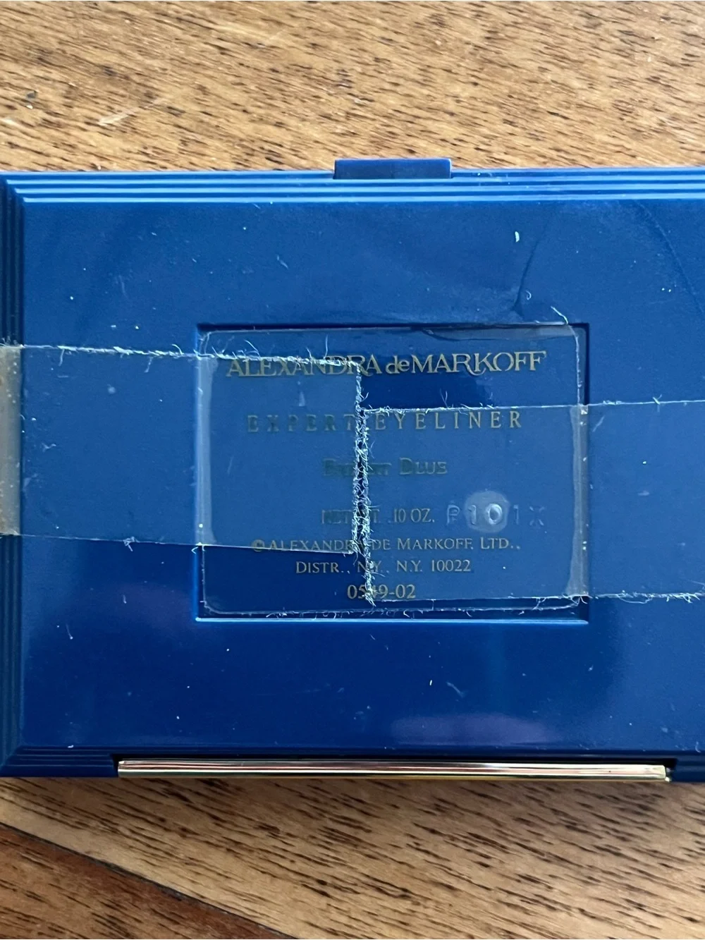 Alexandra de Markoff Discontinued eyeshadow expert eyeliner expert blue NEW